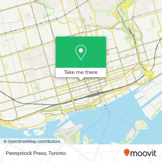 Pennystock Press, 253 Queen St W Toronto, ON M5V 1Z4 map