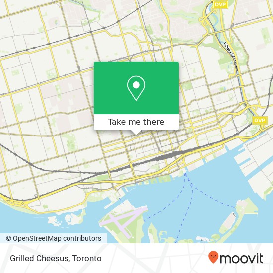 Grilled Cheesus, Toronto, ON M5V map