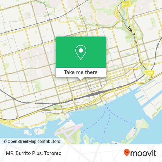 MR. Burrito Plus, 69 Duncan St Toronto, ON M5V 2C5 map