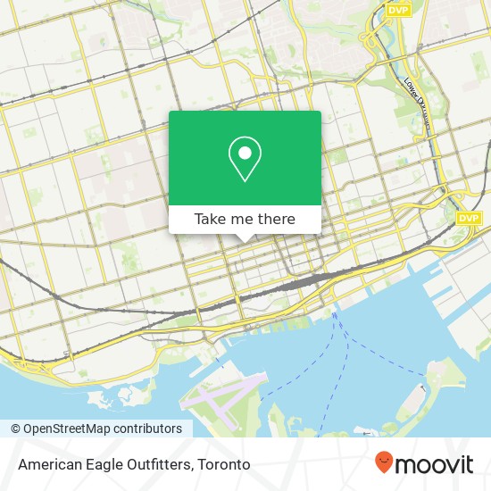 American Eagle Outfitters, 333 Queen St W Toronto, ON M5V 2A4 plan