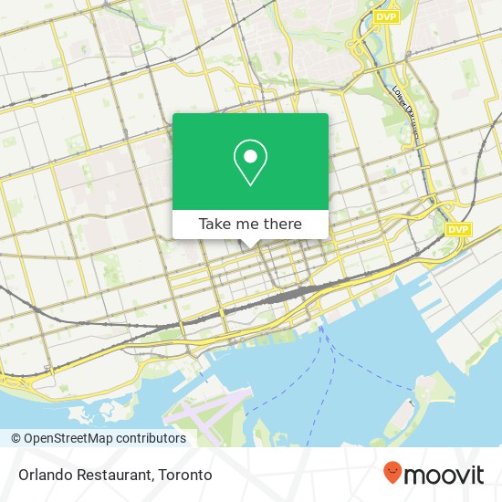 Orlando Restaurant, 225 Queen St W Toronto, ON M5V 1Z4 map