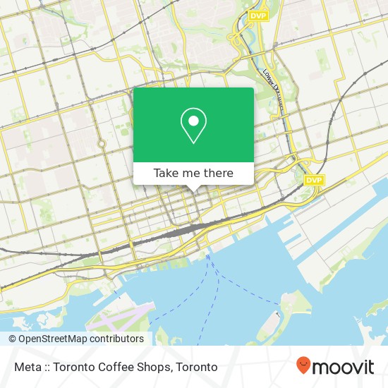 Meta :: Toronto Coffee Shops, 123 Yonge St Toronto, ON M5C 1W4 plan