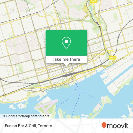 Fusion Bar & Grill, 100 King St W Toronto, ON M5X map