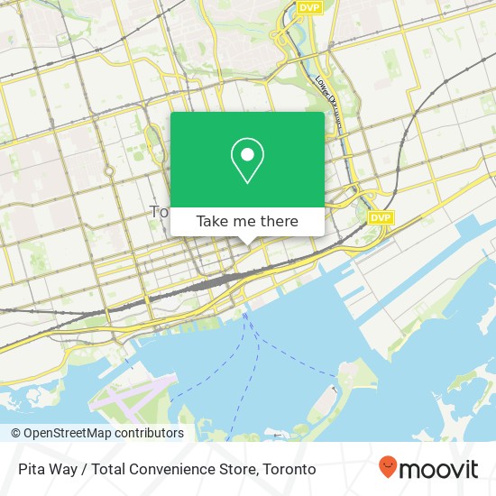 Pita Way / Total Convenience Store, 36 Church St Toronto, ON M5E 1R9 map