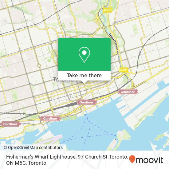 Fisherman's Wharf Lighthouse, 97 Church St Toronto, ON M5C map