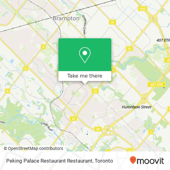 Peking Palace Restaurant Restaurant, 305 Charolais Blvd Brampton, ON L6Y 2R2 map