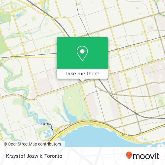 Krzystof Jozwik, 1730 Bloor St W Toronto, ON M6P 1B3 map