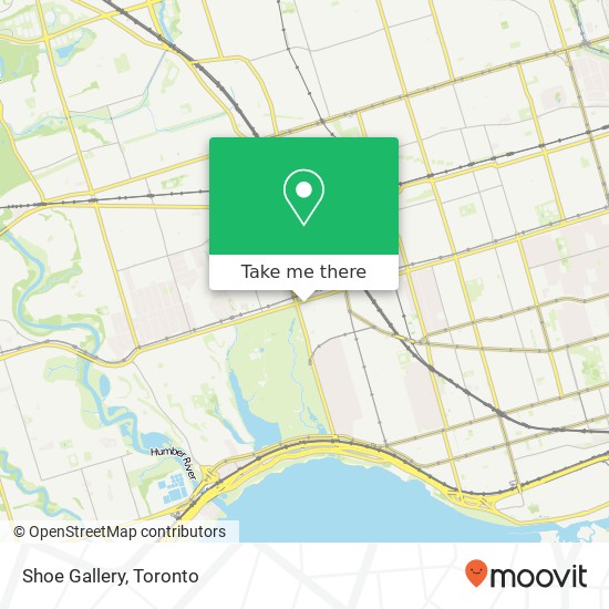 Shoe Gallery, 1709 Bloor St W Toronto, ON M6P 4E5 map
