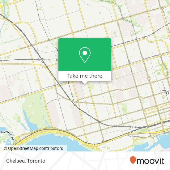 Chelsea, Toronto, ON M6H map