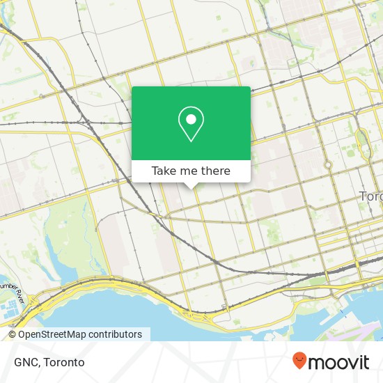 GNC, 900 Dufferin St Toronto, ON M6H map