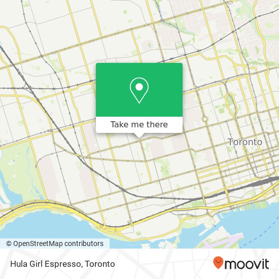 Hula Girl Espresso, 456 Ossington Ave Toronto, ON M6G 3T2 map