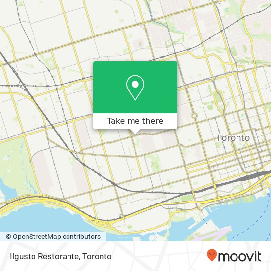 Ilgusto Restorante, 796 College St Toronto, ON M6G map