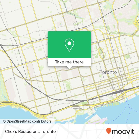 Chez's Restaurant, 588 College St Toronto, ON M6G 1B3 map