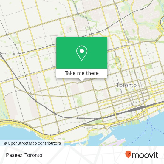 Paaeez, 569 College St Toronto, ON M6G map