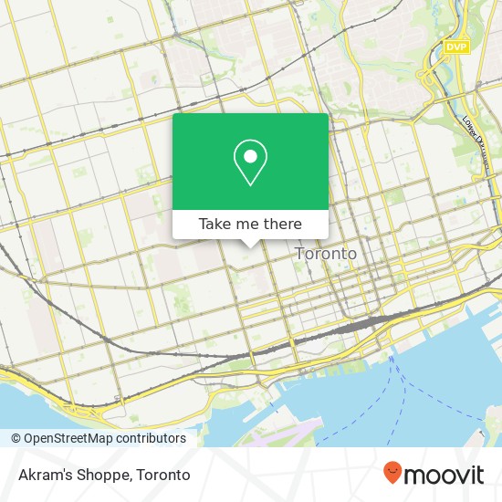 Akram's Shoppe, 191 Baldwin St Toronto, ON M5T map