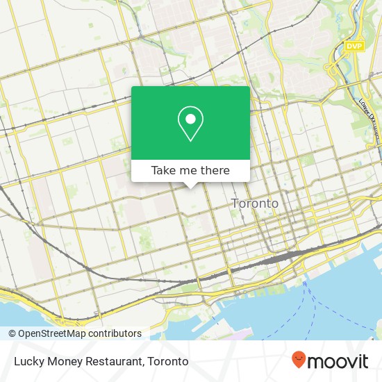 Lucky Money Restaurant, 256 Augusta Ave Toronto, ON M5T 2L9 map