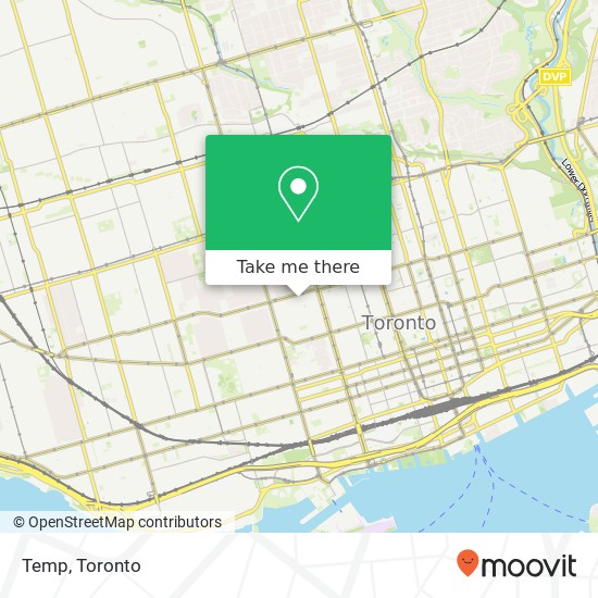 Temp, 319 Augusta Ave Toronto, ON M5T map