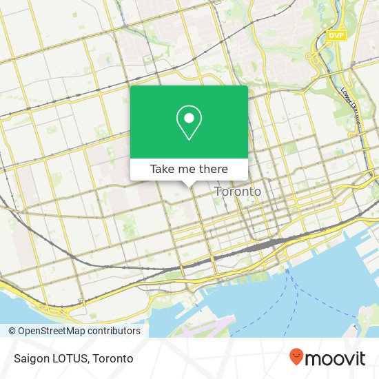 Saigon LOTUS, 6 St Andrew St Toronto, ON M5T map