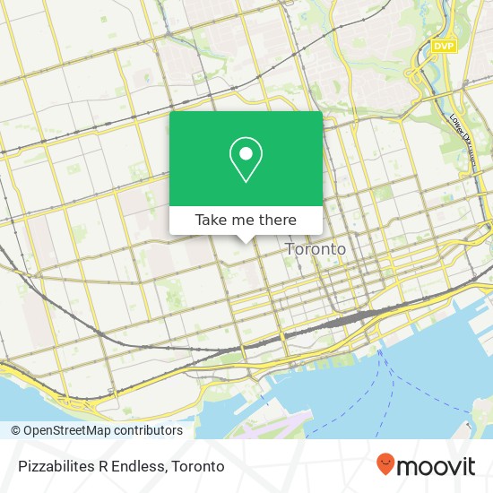 Pizzabilites R Endless, 69 Kensington Ave Toronto, ON M5T 2K2 map