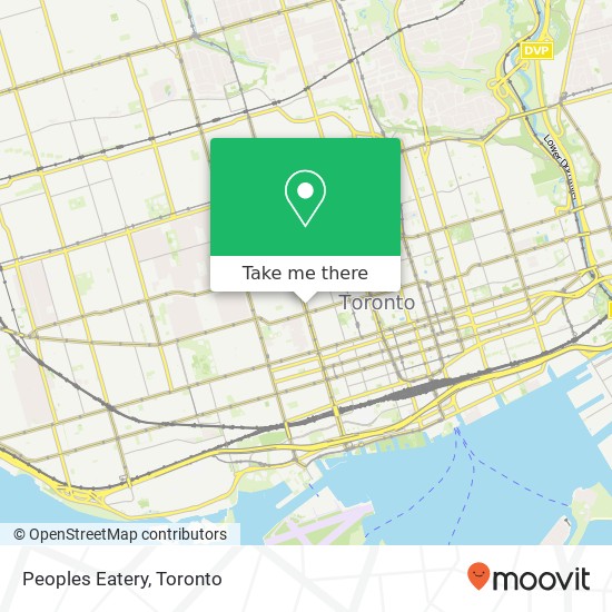 Peoples Eatery, 307 Spadina Ave Toronto, ON M5T map