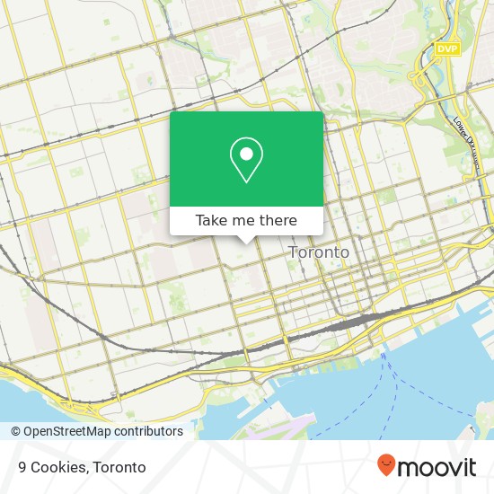 9 Cookies, 180 Baldwin St Toronto, ON M5T 1L8 plan