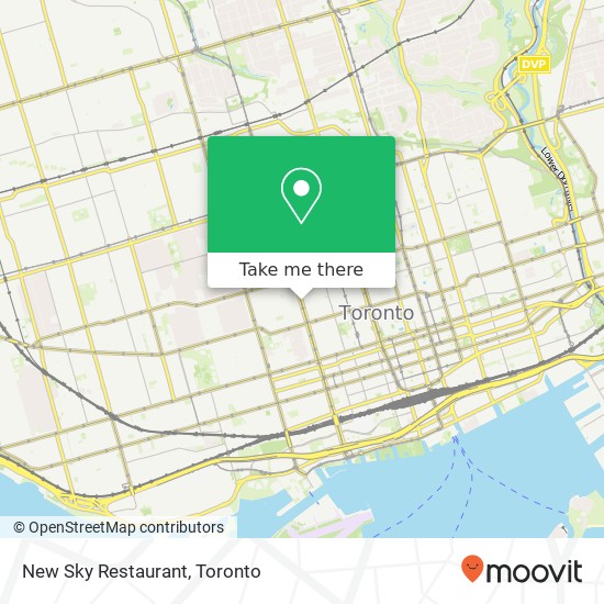 New Sky Restaurant, 353 Spadina Ave Toronto, ON M5T map