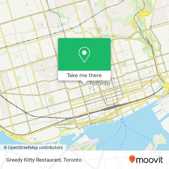 Greedy Kitty Restaurant, 436 Dundas St W Toronto, ON M5T 1G7 map