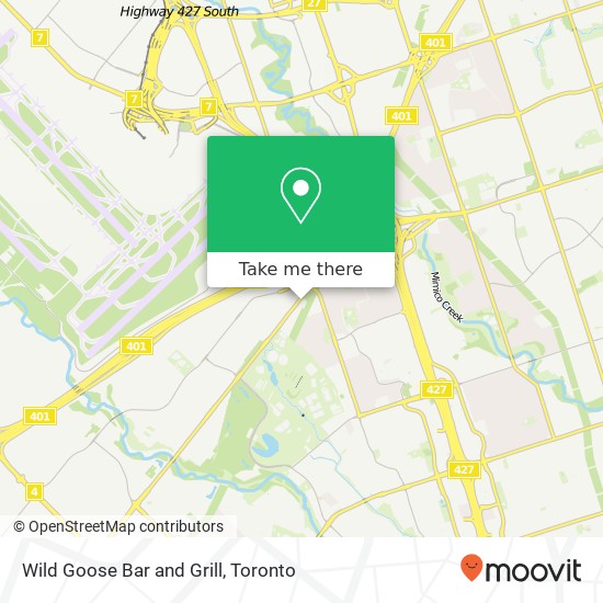Wild Goose Bar and Grill, Toronto, ON M9C plan