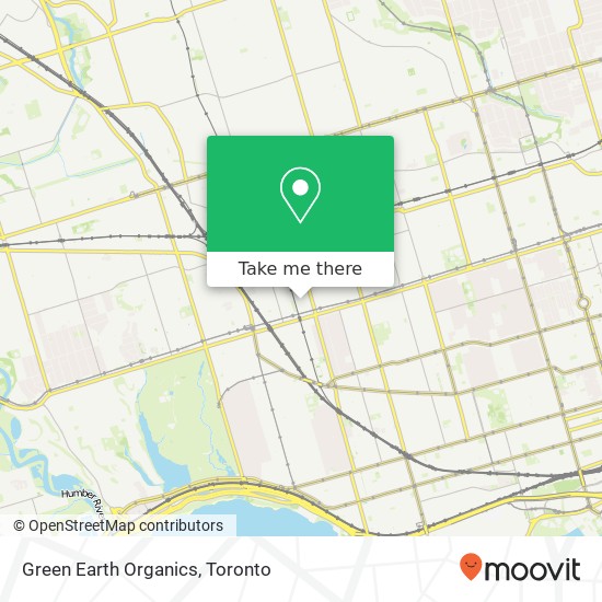Green Earth Organics, 70 Wade Ave Toronto, ON M6H 1P6 plan