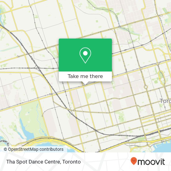 Tha Spot Dance Centre map