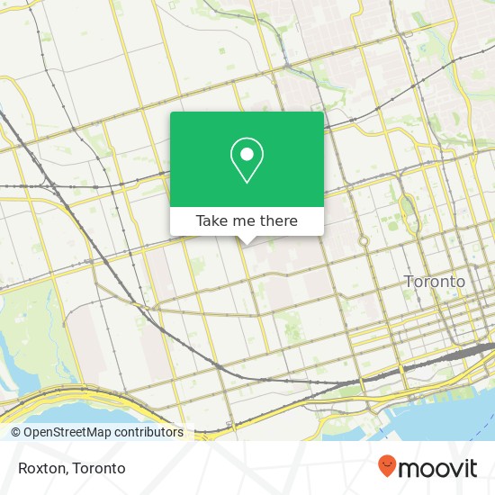Roxton, 379 Harbord St Toronto, ON M6G map
