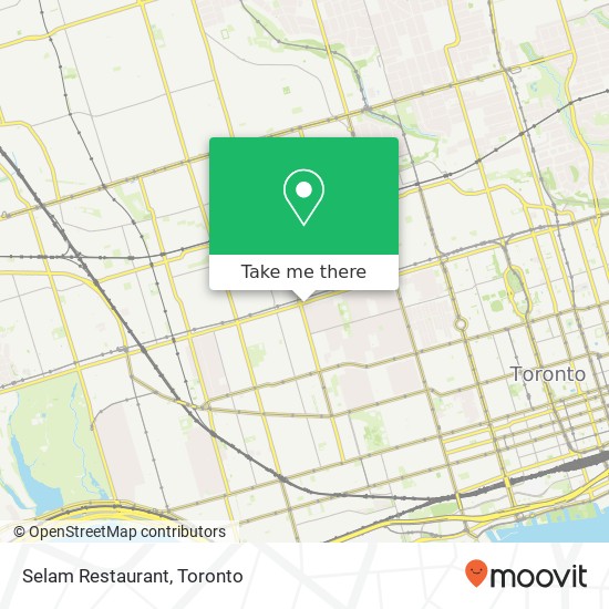 Selam Restaurant, 875 Bloor St W Toronto, ON M6G 1M4 map