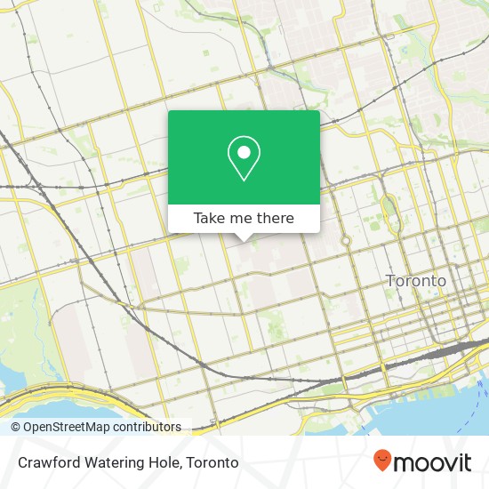 Crawford Watering Hole, 559 Crawford St Toronto, ON M6G 3J9 plan