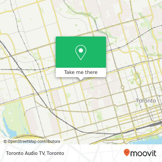 Toronto Audio TV, 870 Bloor St W Toronto, ON M6G 1M5 map