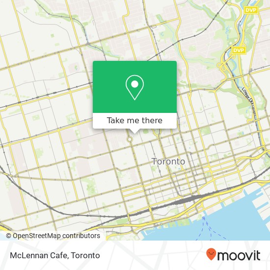 McLennan Cafe, 255 Huron St Toronto, ON M5S map