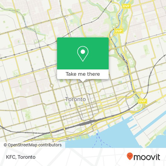 KFC, 444 Yonge St Toronto, ON M5B map