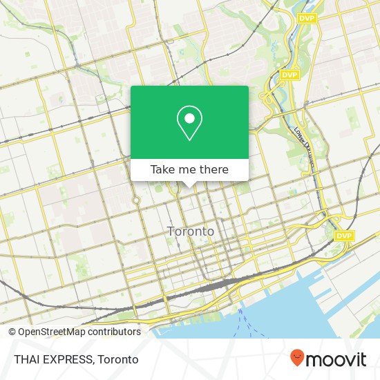 THAI EXPRESS, 76 Grenville St Toronto, ON M5S 1B2 plan
