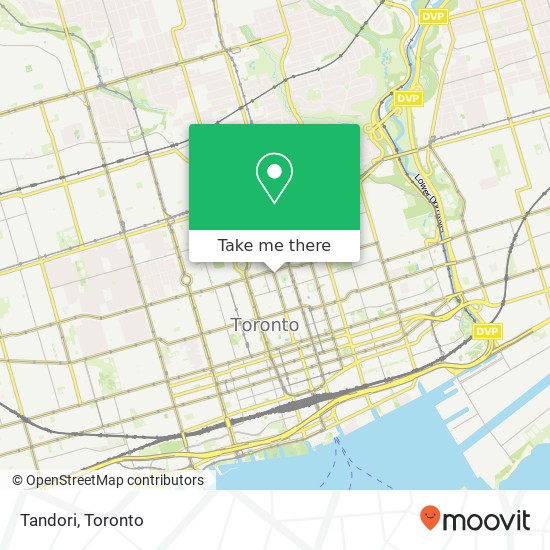 Tandori, 777 Bay St Toronto, ON M5G 2C8 plan