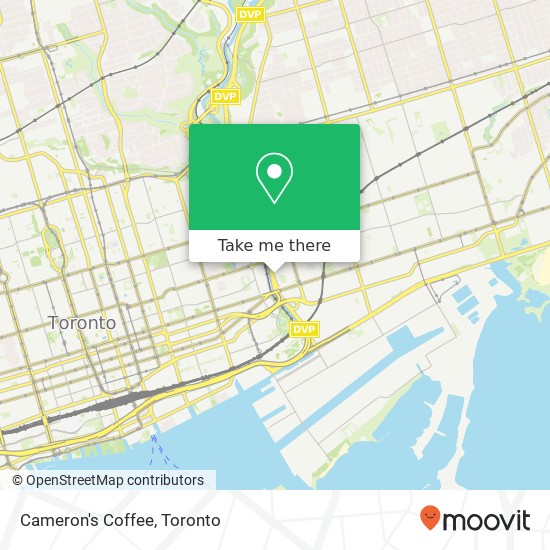Cameron's Coffee, 2 Matilda St Toronto, ON M4M 1L9 map