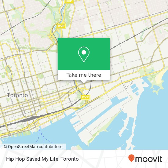 Hip Hop Saved My Life, Queen St E Toronto, ON M4M map