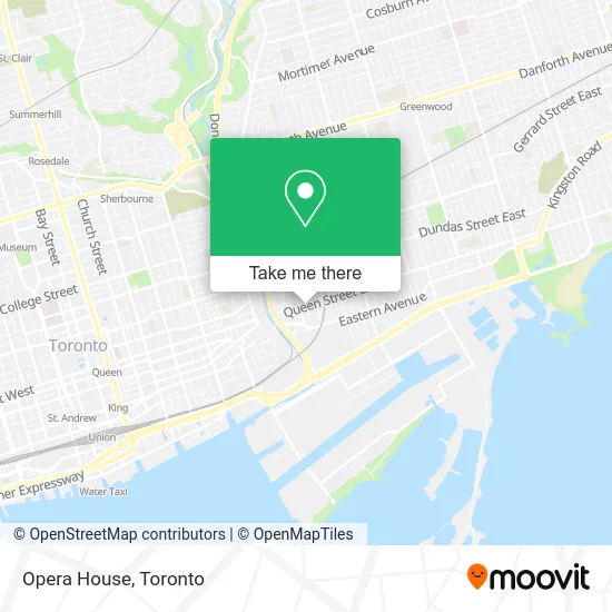 Opera House map