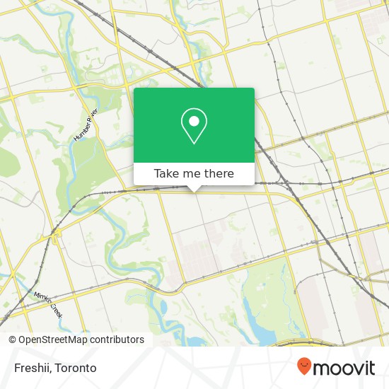 Freshii, Dundas St W Toronto, ON M6S 2R8 map