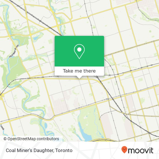 Coal Miner's Daughter, 3023 Dundas St W Toronto, ON M6P 1Z4 map