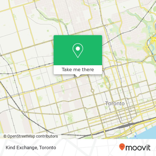 Kind Exchange, 533 Bloor St W Toronto, ON M5S 1Y5 plan