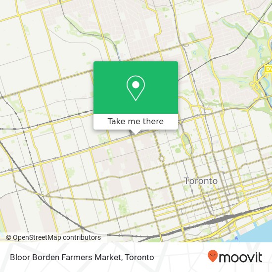 Bloor Borden Farmers Market, 365 Lippincott St Toronto, ON M5S map