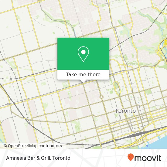 Amnesia Bar & Grill, 526 Bloor St W Toronto, ON M5S map