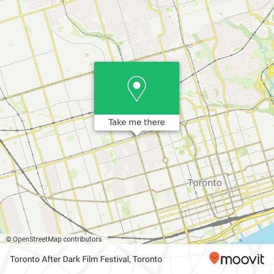 Toronto After Dark Film Festival map