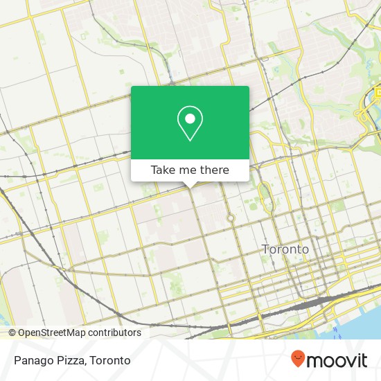 Panago Pizza, 787 Bathurst St Toronto, ON M5S 0B7 plan