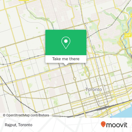 Rajput, 388 Bloor St W Toronto, ON M5S 1X4 map
