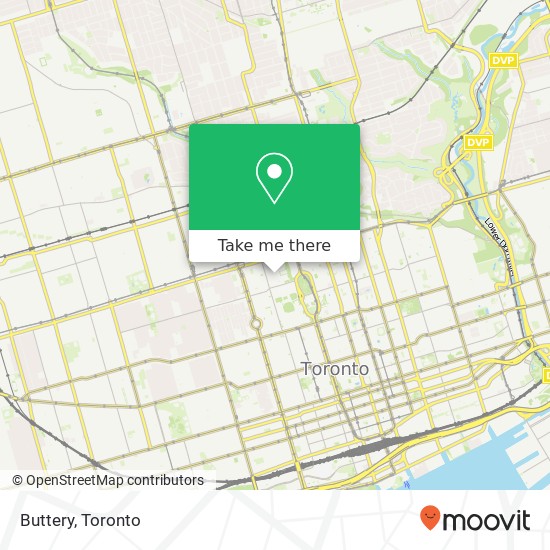 Buttery, 15 Devonshire Pl Toronto, ON M5S plan